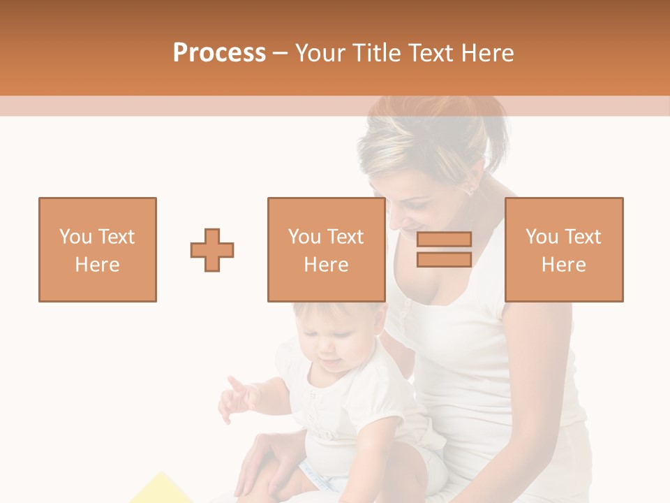 Childhood Showing Education PowerPoint Template