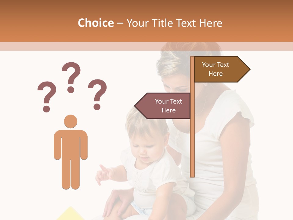 Childhood Showing Education PowerPoint Template