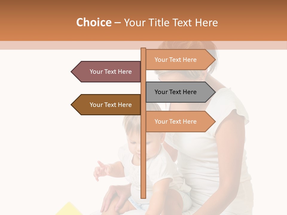 Childhood Showing Education PowerPoint Template