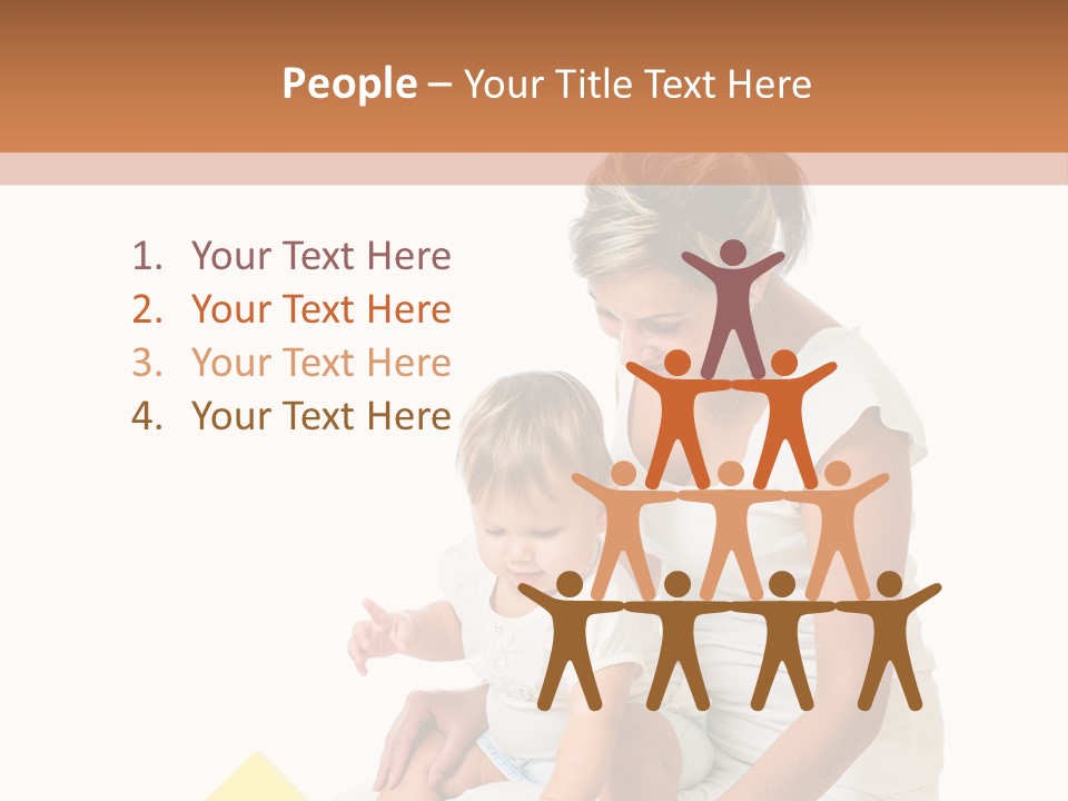 Childhood Showing Education PowerPoint Template