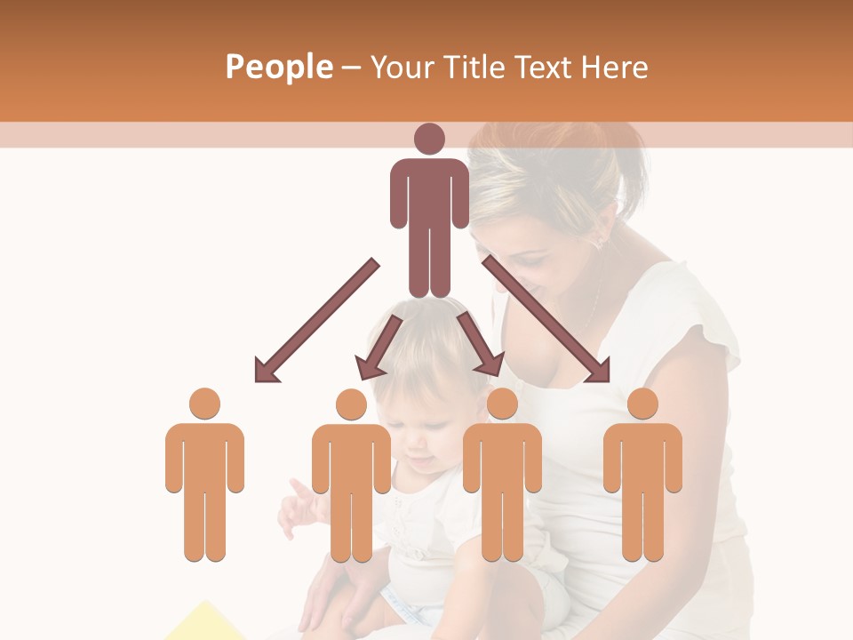 Childhood Showing Education PowerPoint Template