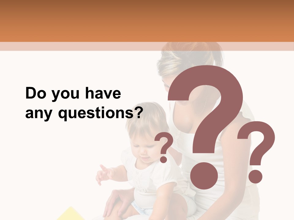 Childhood Showing Education PowerPoint Template