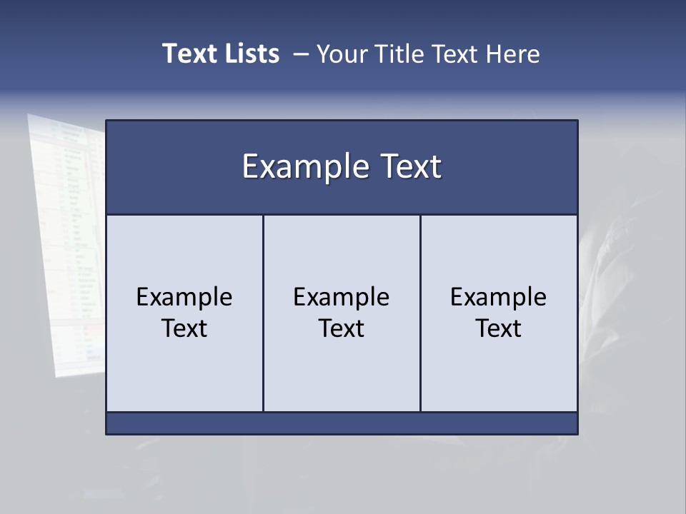 Night Account Late PowerPoint Template