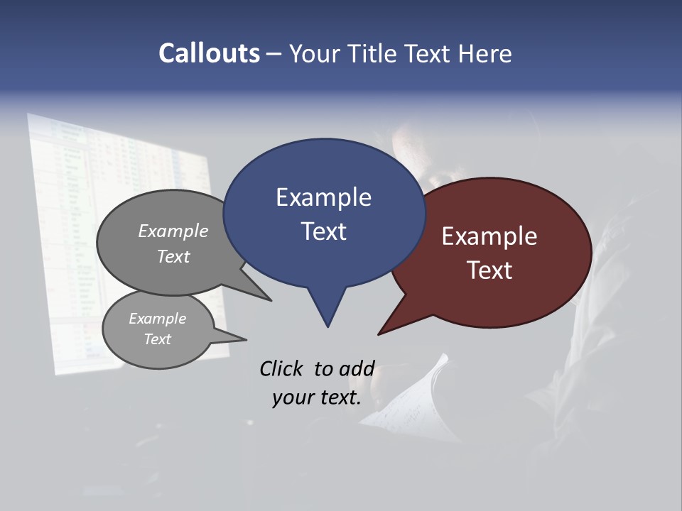 Night Account Late PowerPoint Template
