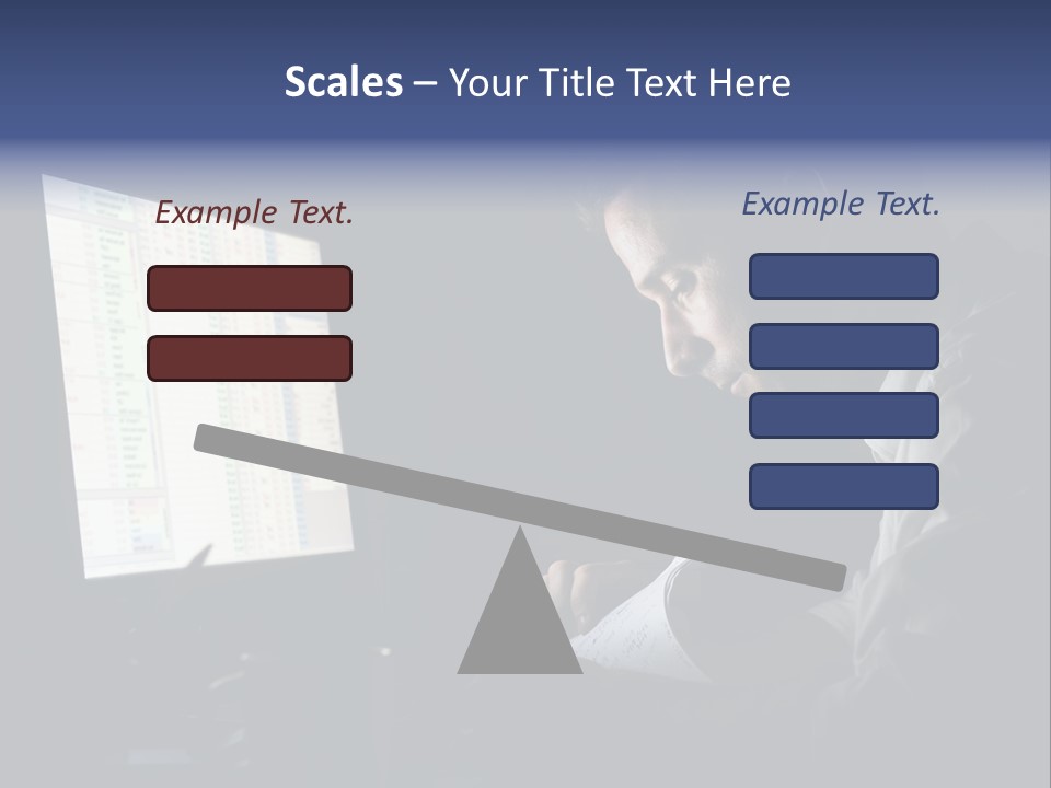 Night Account Late PowerPoint Template