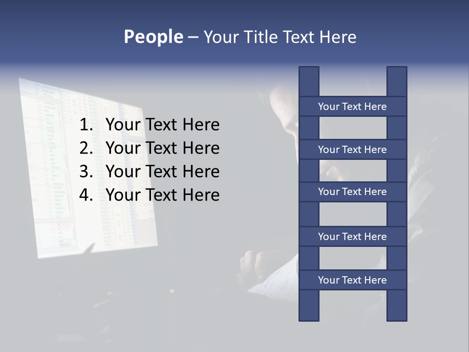 Night Account Late PowerPoint Template