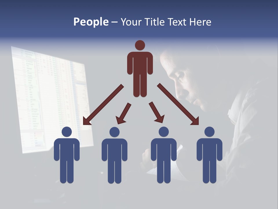 Night Account Late PowerPoint Template