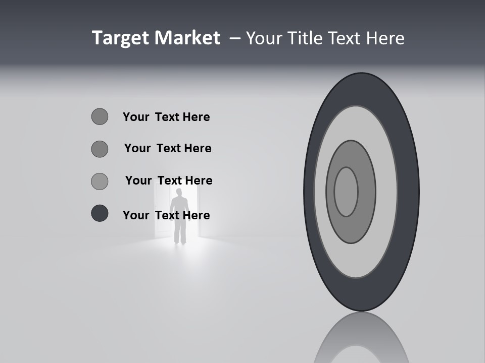 Chairs Puppets Person PowerPoint Template