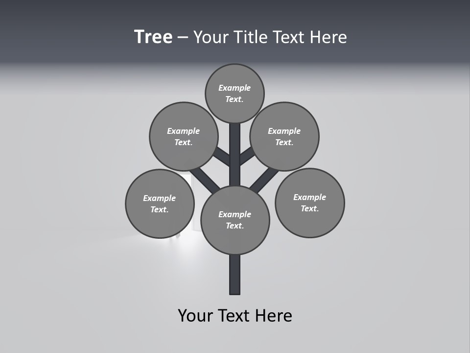 Chairs Puppets Person PowerPoint Template