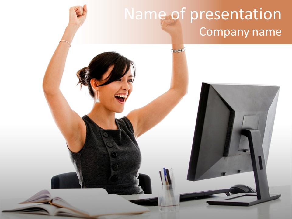 Joyful Success Professional PowerPoint Template