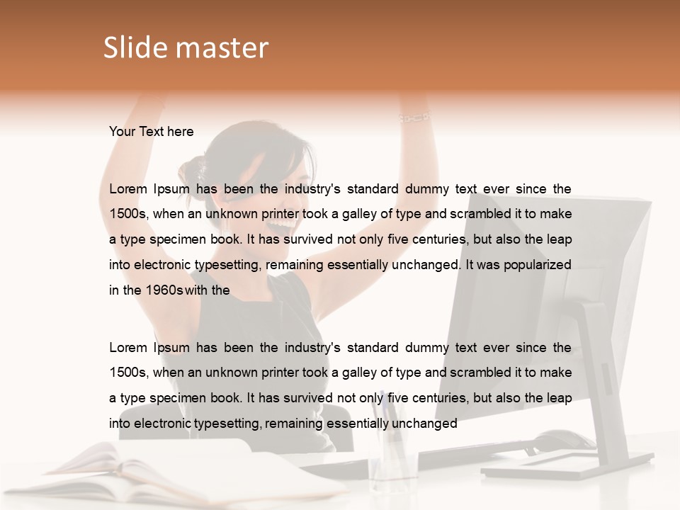 Joyful Success Professional PowerPoint Template