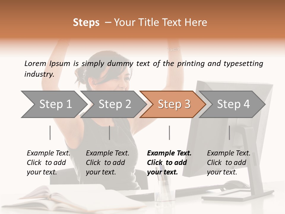 Joyful Success Professional PowerPoint Template
