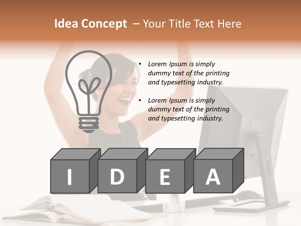 Joyful Success Professional PowerPoint Template