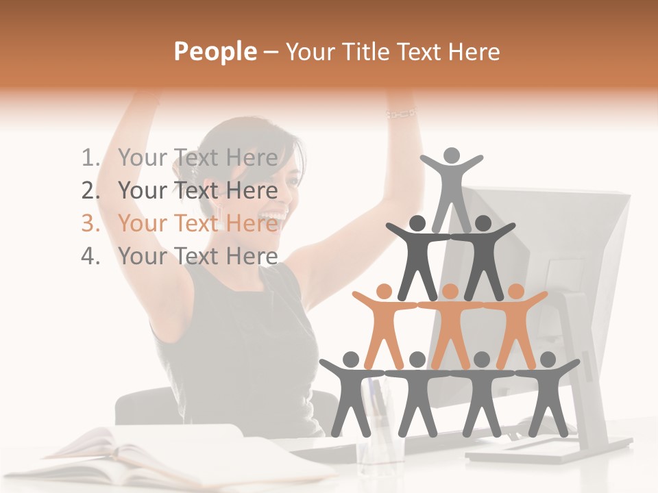 Joyful Success Professional PowerPoint Template