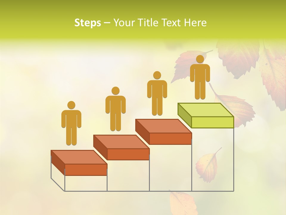 Pattern Fall Leaf PowerPoint Template