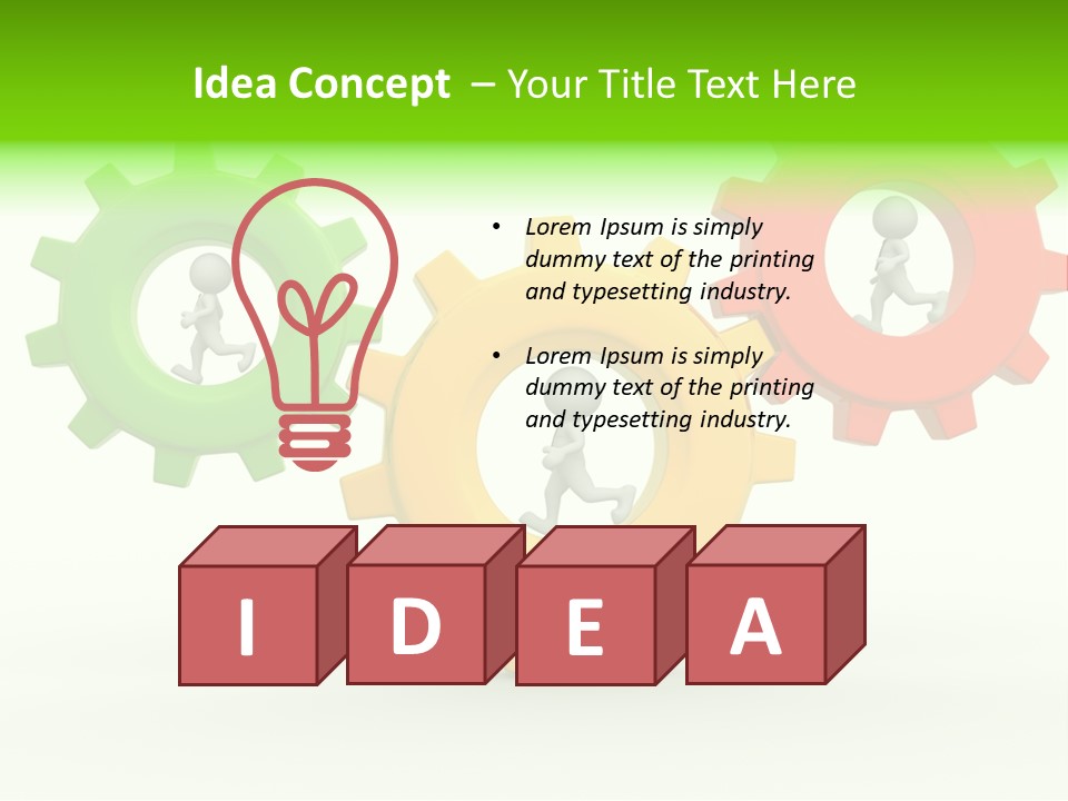 Fast Graphics Work PowerPoint Template