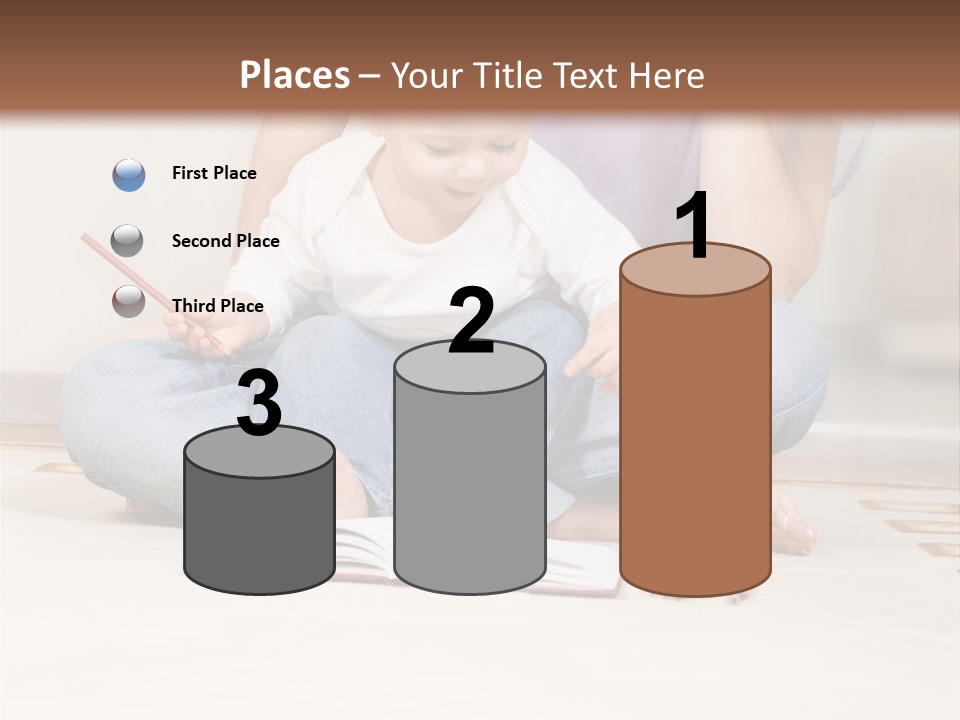 Room Happy Little PowerPoint Template