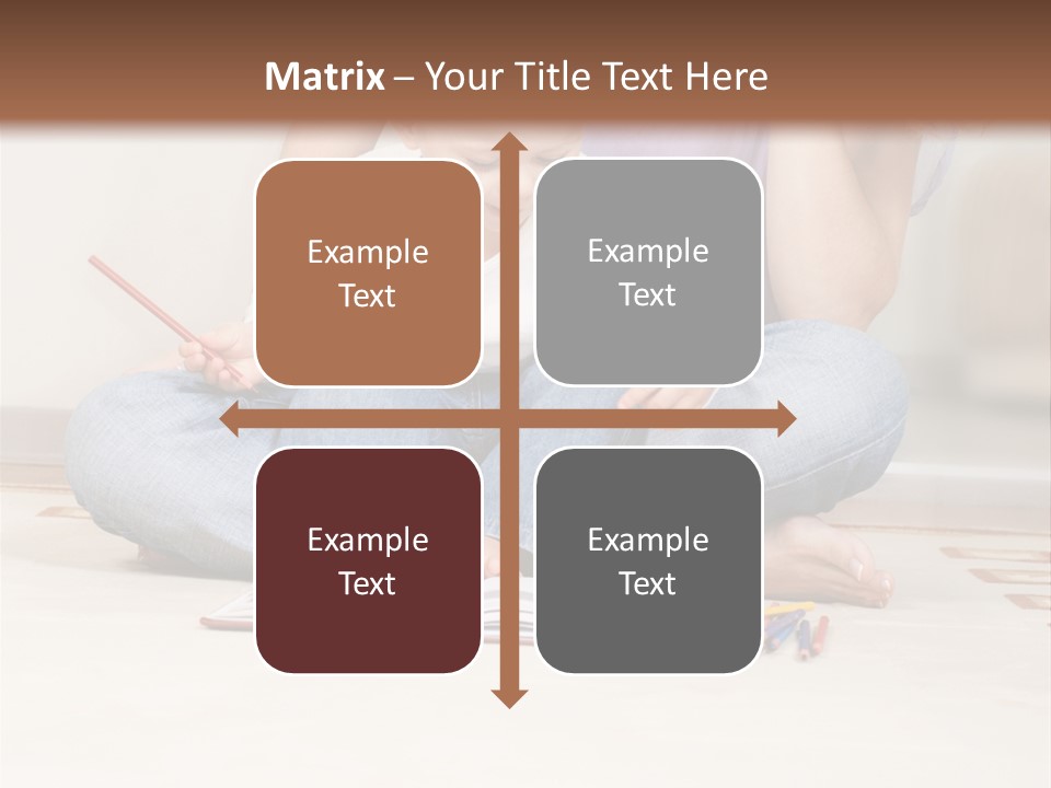 Room Happy Little PowerPoint Template
