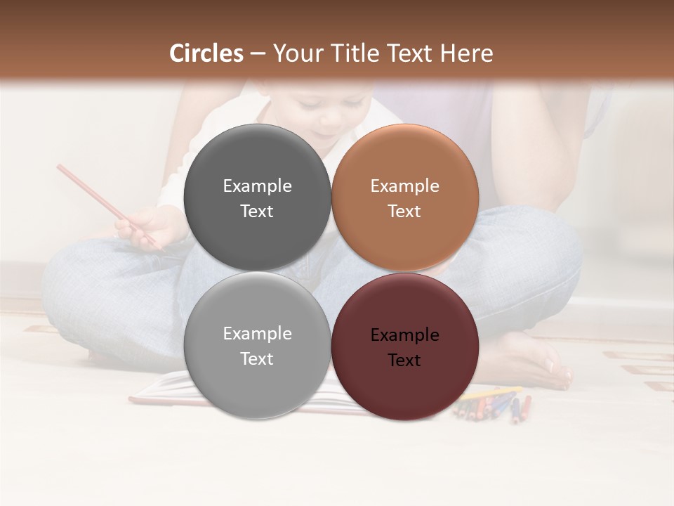 Room Happy Little PowerPoint Template