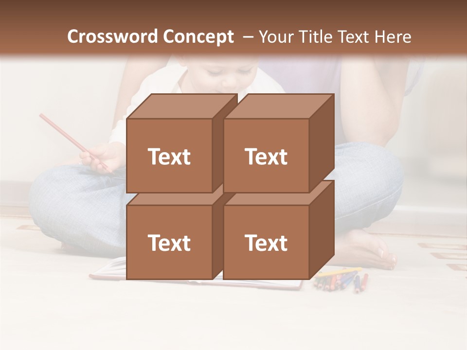 Room Happy Little PowerPoint Template