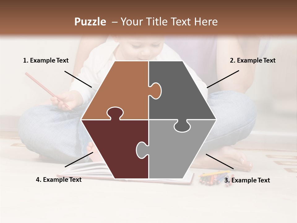 Room Happy Little PowerPoint Template