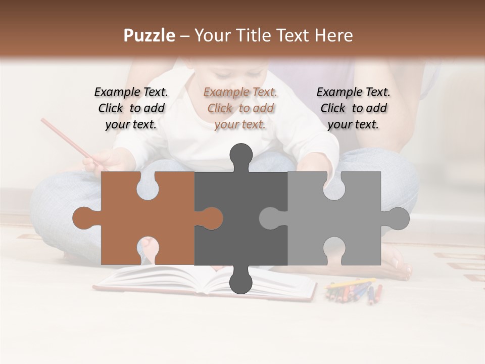 Room Happy Little PowerPoint Template