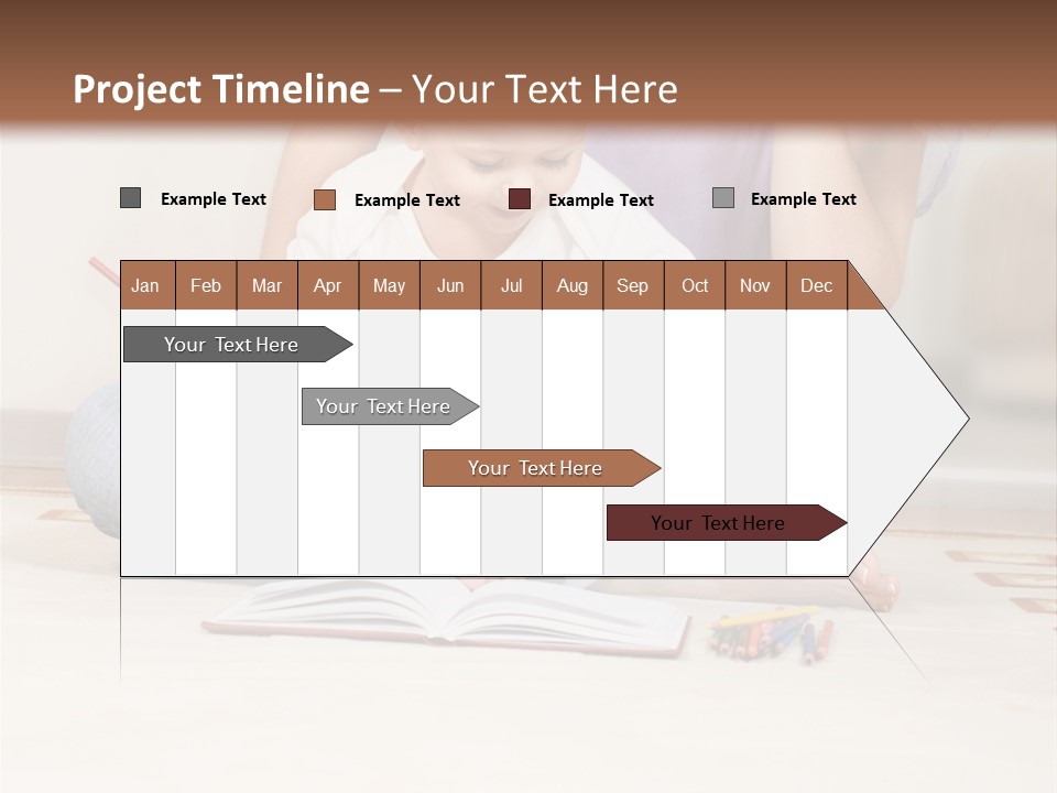 Room Happy Little PowerPoint Template
