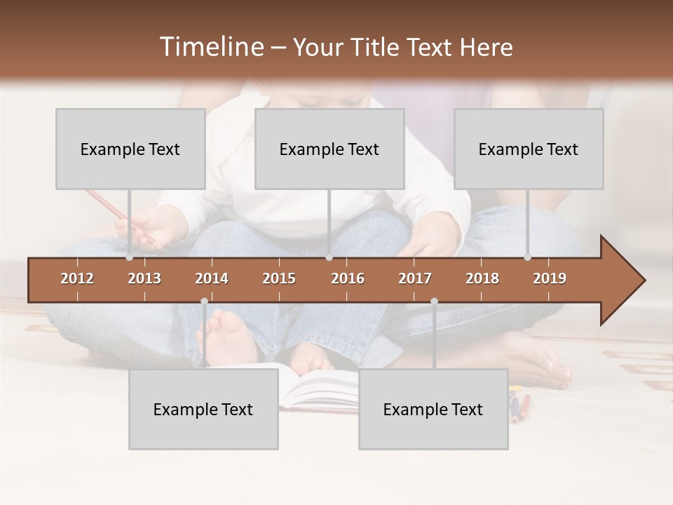 Room Happy Little PowerPoint Template