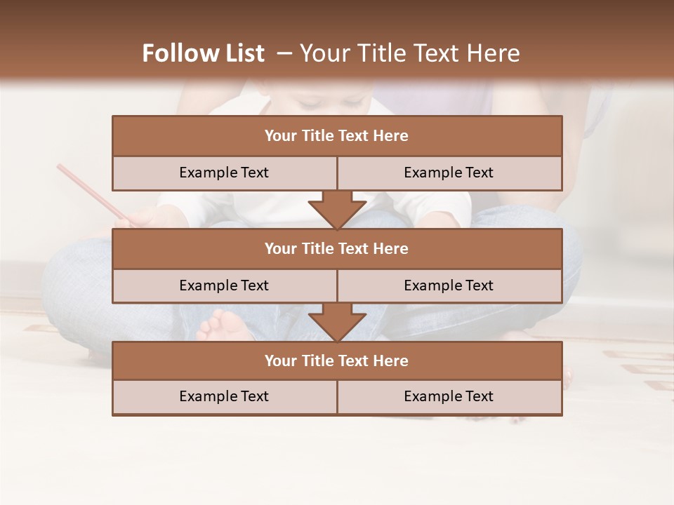 Room Happy Little PowerPoint Template