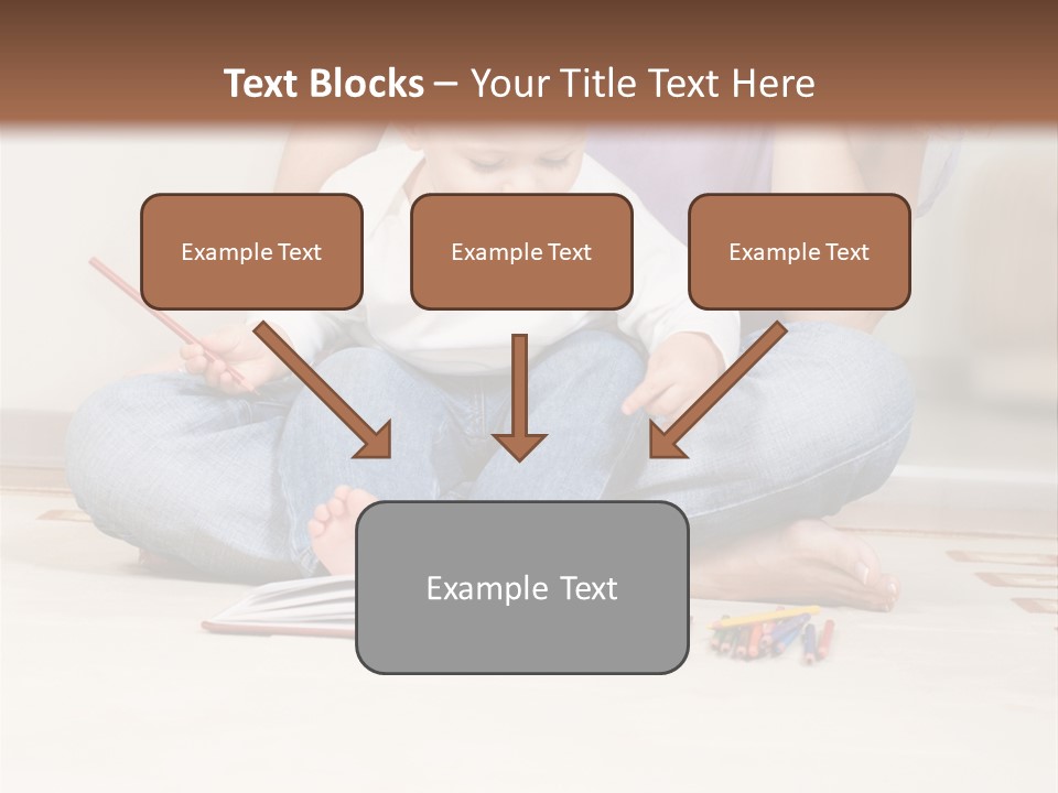 Room Happy Little PowerPoint Template