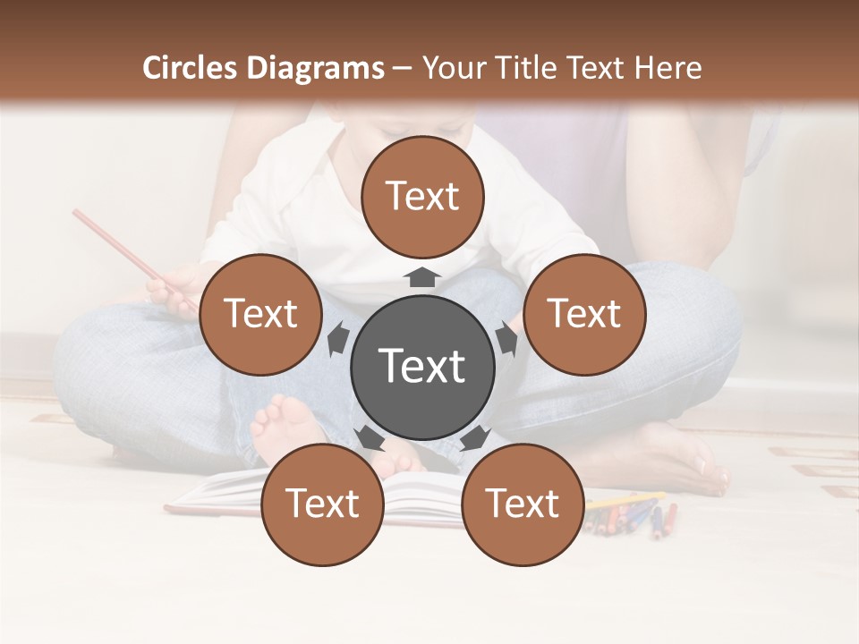 Room Happy Little PowerPoint Template