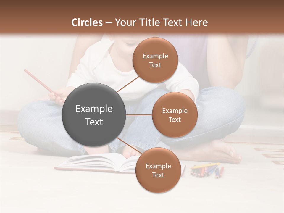 Room Happy Little PowerPoint Template