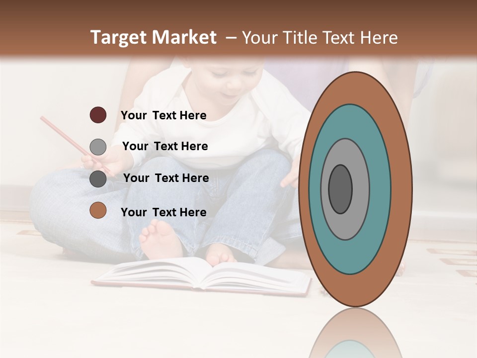 Room Happy Little PowerPoint Template