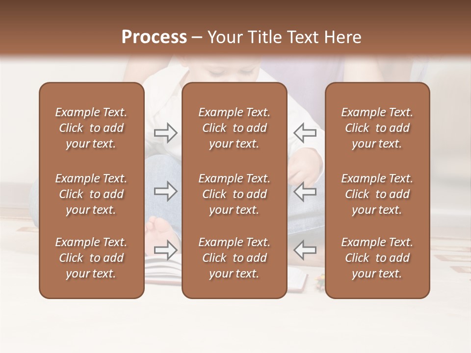 Room Happy Little PowerPoint Template