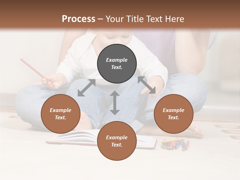 Room Happy Little PowerPoint Template