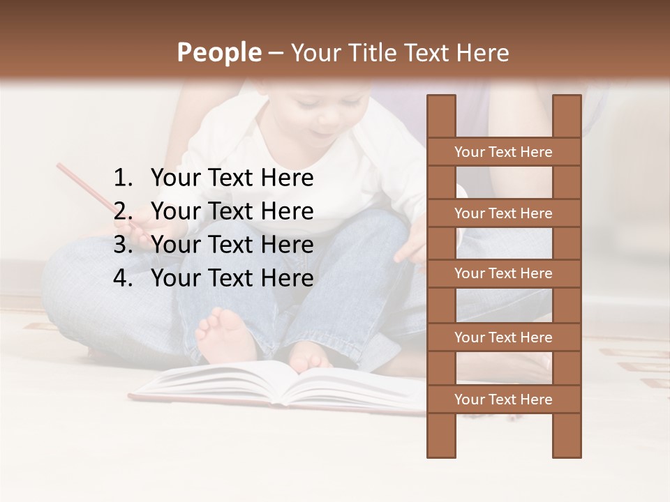 Room Happy Little PowerPoint Template