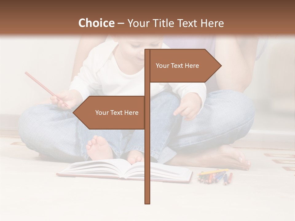 Room Happy Little PowerPoint Template