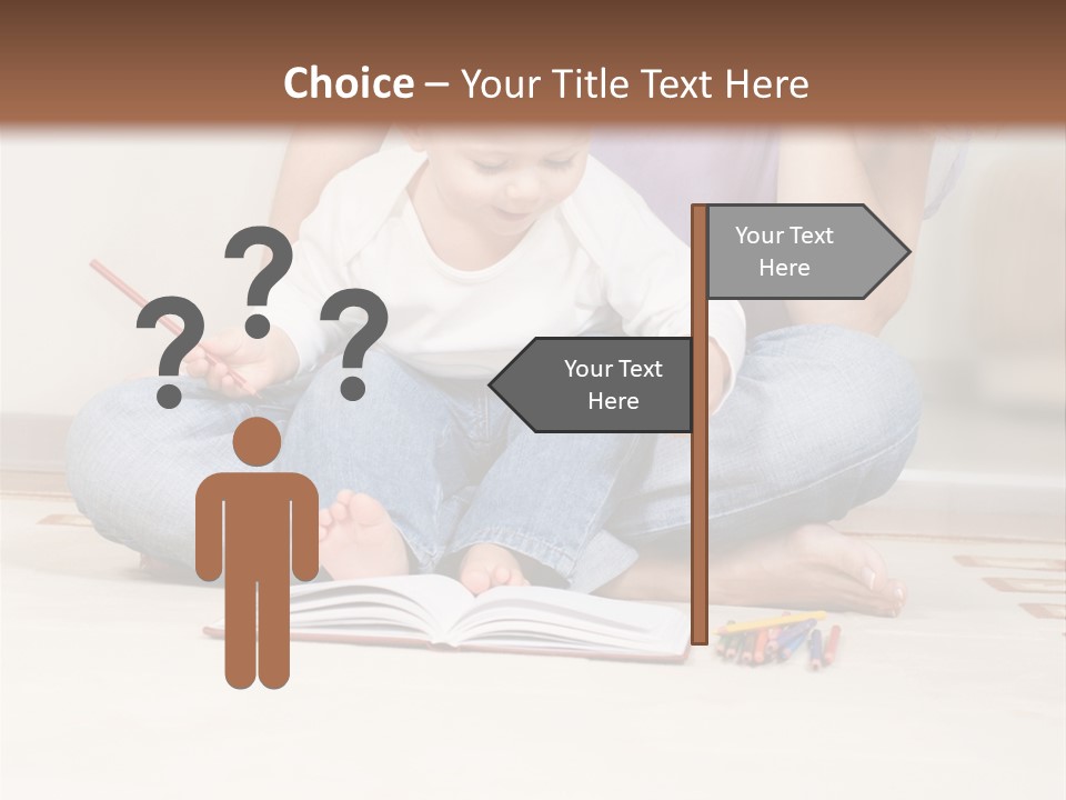 Room Happy Little PowerPoint Template