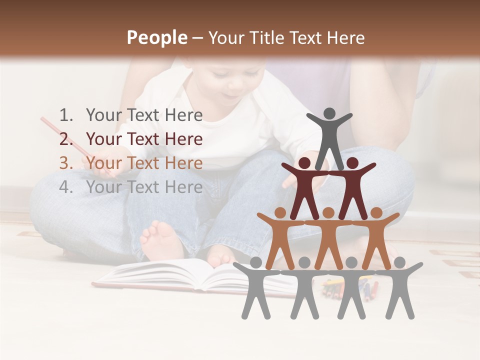 Room Happy Little PowerPoint Template