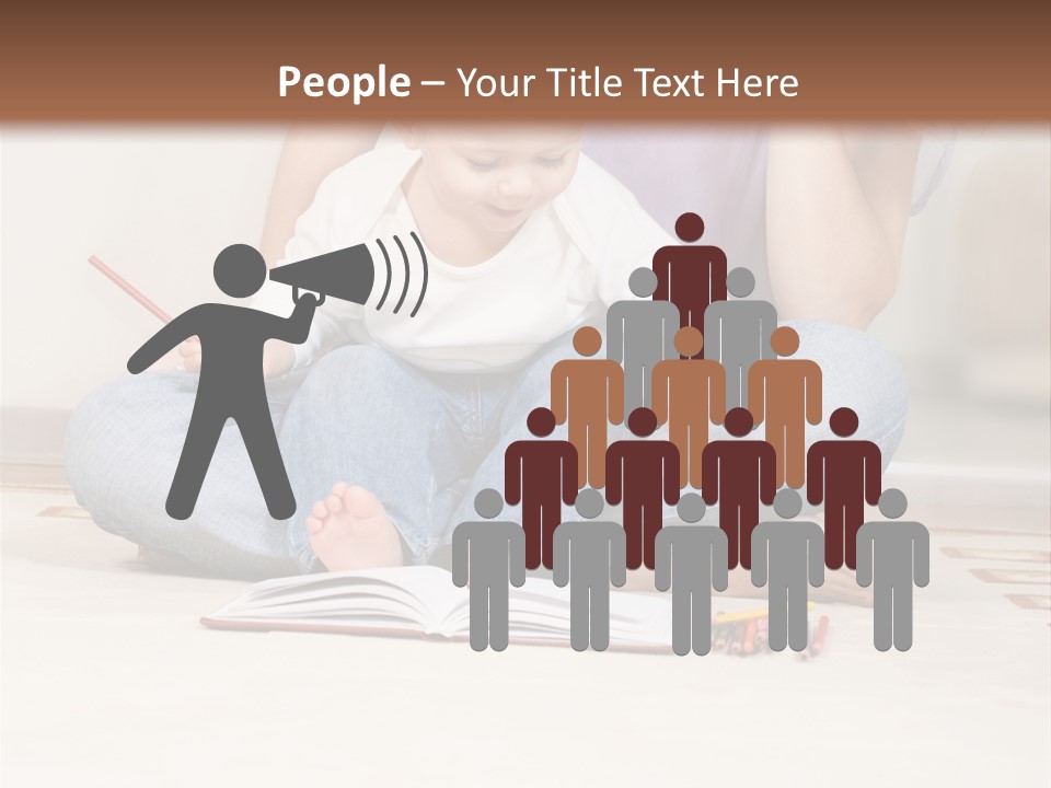 Room Happy Little PowerPoint Template