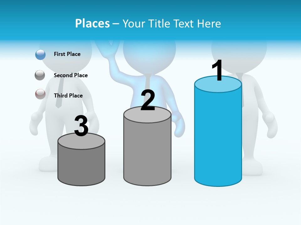 Businessman Chatting Person PowerPoint Template