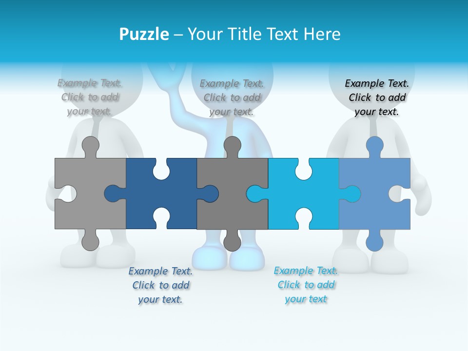 Businessman Chatting Person PowerPoint Template