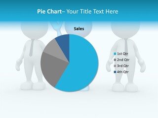 Businessman Chatting Person PowerPoint Template