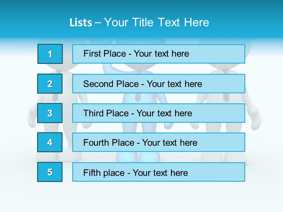 Businessman Chatting Person PowerPoint Template