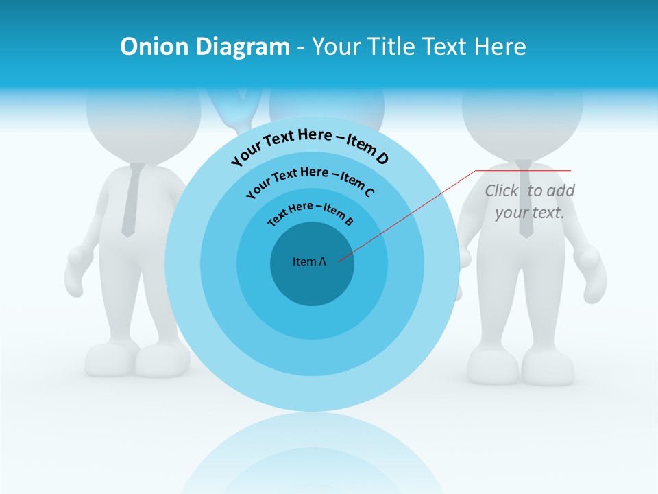 Businessman Chatting Person PowerPoint Template