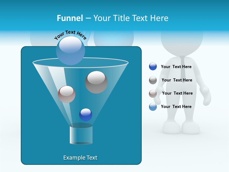 Businessman Chatting Person PowerPoint Template