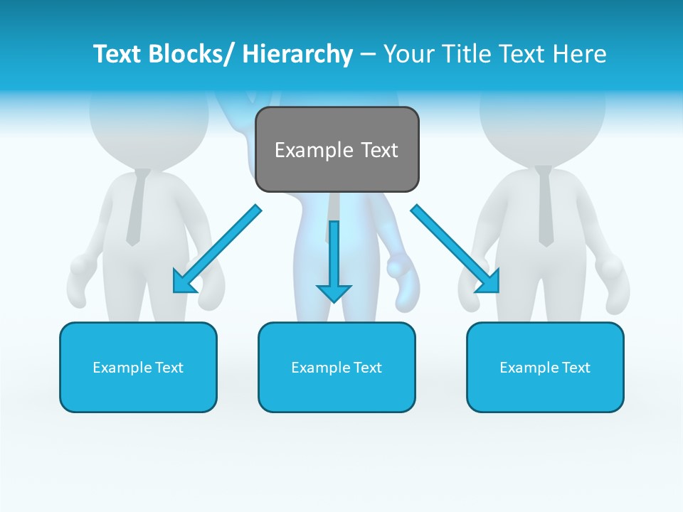 Businessman Chatting Person PowerPoint Template