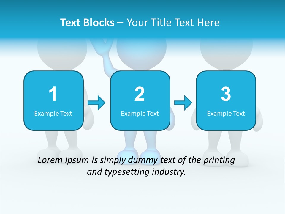 Businessman Chatting Person PowerPoint Template