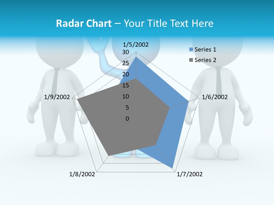 Businessman Chatting Person PowerPoint Template