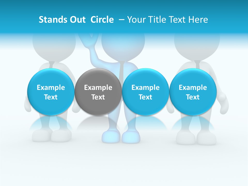 Businessman Chatting Person PowerPoint Template